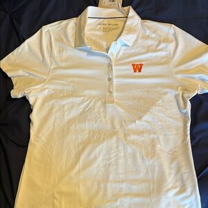 Peter Millar Womenswear Jubilee Short-Sleeve Button Polo Woodberry Forest School